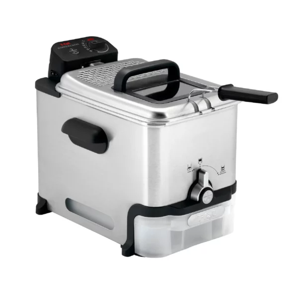 RAFFLE: T-fal EZ Clean Deep Fryer with Basket, Oil Filtration System, Stainless Steel, 2.6 lb food capacity